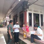 Babinsa Pohsanten Dampingi Bidan Desa dalam Upaya Pencegahan Stunting di Jembrana