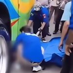 Mayat Pria Tewas Diduga Terlindas Bus di Dekat Terminal Poris Plawad Tangerang