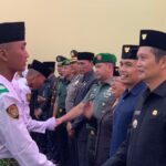 Dandim 1617/Jembrana Hadiri Pengukuhan 78 Putra-Putri Terbaik Jembrana sebagai Paskibraka 2025 dalam Upacara yang Penuh Khidmat