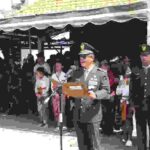 Mayor Kav I Nyoman Arya Jayantara Pimpin Prosesi Perabuan Militer di Santha Graha Tunon