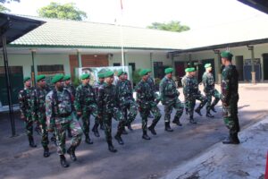 Kodim Tabanan Perkuat Soliditas Prajurit Lewat Pembinaan Satuan yang Dipimpin Pgs Pasiops