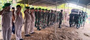 Upacara Militer Pelepasan & Perabuan Jenazah Serda Har (Purn) I Kade Suraman Gita Berlangsung Khidmat di Jembrana