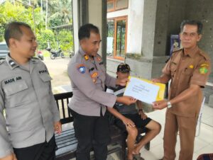 Jelang Nyepi, Satbinmas Polres Jembrana Aktif Sambangi Tokoh Masyarakat, Hidupkan Kembali Satkamling