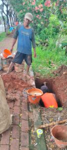 Minim Pengawasan, Pekerjaan Galian Kabel PLN SKTM 20 kV Disorot Warga