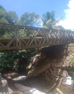 GWI Soroti Penanganan Longsor Jembatan Desa Sinar Jaya–Mandalawangi, Diduga Tidak Sesuai Spek