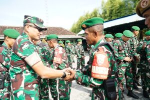 Momentum Pasca Hari Raya, Letkol Inf Sy. Gafur Thalib Ingatkan Prajurit Kembali Fokus Tupoksi