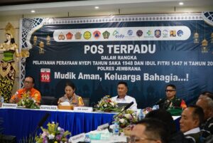 Strategi Pengamanan Idul Fitri 1447 H, Dandim Jembrana Fokus pada Kenyamanan Pemudik di Gilimanuk