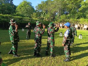Perkuat Kesiapan Operasional, Kodim Tabanan Gelar Latihan Menembak Rutin Semester I 2026