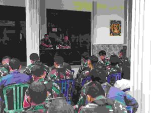Pimpin Jam Komandan, Letkol Inf S.Y. Gafur Thalib Berikan Peringatan Keras Terkait Judi Online dan Disiplin Prajurit