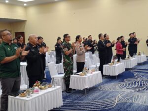 Perkuat Sinergi Ekonomi, Dandim 1617/Jembrana Hadiri Muscab BPC HIPMI Jembrana
