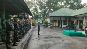 Kobarkan Semangat Pengabdian, Kasdim Tegaskan Prajurit Harus Jadi Solusi bagi Rakyat