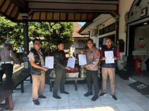 Polsek Gilimanuk Bersama Karantina Perkuat Pengawasan Pintu Masuk Bali, Amankan Hewan Tanpa Dokumen Resmi