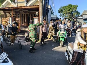 Jaga Kekhusyukan Hari Raya Kurban, Kodim Tabanan Sebar Personel Pengamanan di Wilayah Tabanan