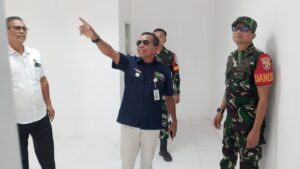 Dandim 1617/Jembrana Dampingi Kunjungan Kerja Direktur PT. Agrinas Bali Nusra Tinjau Progres Pembangunan KDKMP