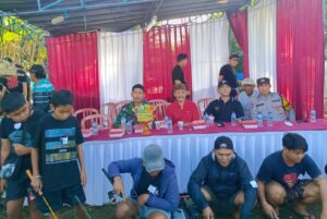 Babinsa Penarukan Tunjukkan Peran Aktif dalam Pengamanan Lomba Mancing STT Putra Sesana