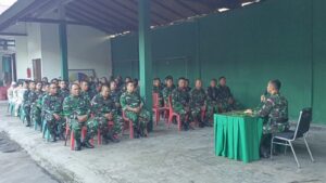 Dandim Tabanan Tegaskan Sinergi Intel, Operasi, Personel, Logistik dan Teritorial dalam Pengarahan