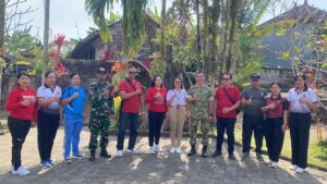 Sentuhan Hangat Kodim 1619/Tabanan, Hadirkan Sanitasi Sehat di SDN 4 Delod Peken