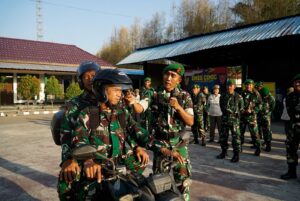 Cegah Pelanggaran Lalu Lintas, Letkol Inf S. Y. Gafur Thalib Mantapkan Kedisiplinan Anggota Melalui Sosialisasi 5 Pilar