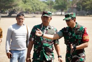 Dandim 1617/Jembrana Kawal Kunker Gubernur Bali Persiapkan Ground Breaking PLTS oleh Presiden RI
