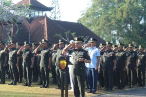Kasdim Tabanan Hadiri Ziarah Palagan Utama Puputan Margarana, Teladani Semangat Perjuangan Pahlawan