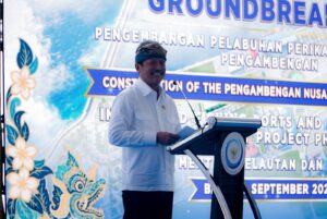 Dandim 1617/Jembrana Hadiri Groundbreaking PPN Pengambengan Bersama Menteri KP RI, Sinergi TNI Siap Sukseskan Proyek Strategis