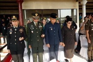 Dandim 1617/Jembrana Hadiri Upacara Hari Kesaktian Pancasila: Pancasila Pemersatu Bangsa Menuju Indonesia Berdaulat, Adil, dan Makmur